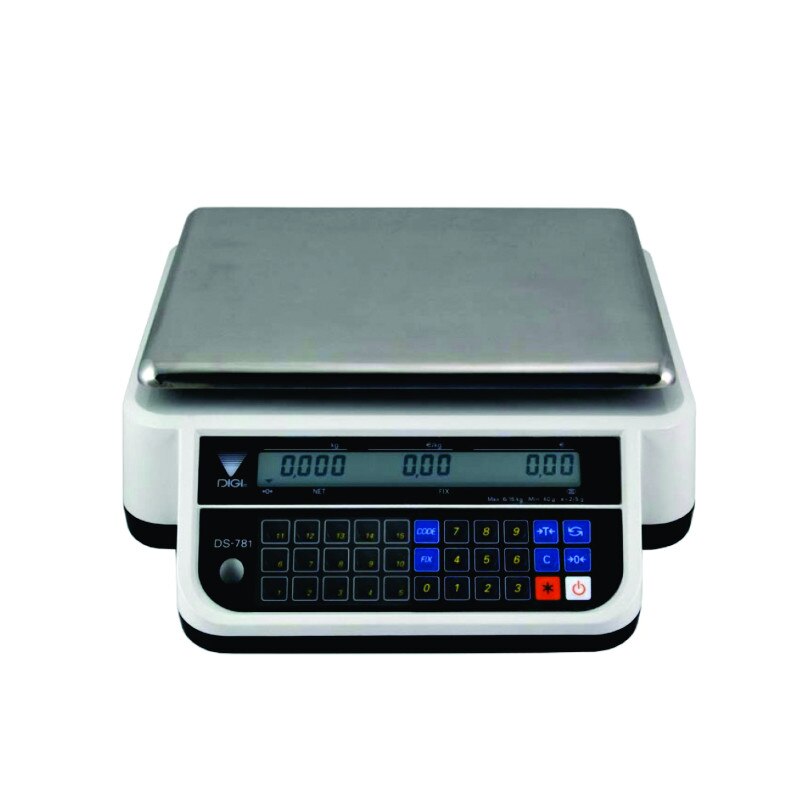 Cantar comercial Digi DS-781B 6/15 kg